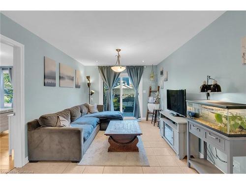 28 Tolton Avenue, Hamilton, ON - Indoor Photo Showing Living Room With Fireplace