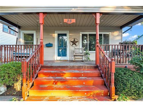 28 Tolton Avenue, Hamilton, ON - Outdoor With Deck Patio Veranda