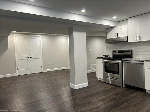 Bsmt-26 Percy Court, Hamilton, ON - Indoor Photo Showing Kitchen