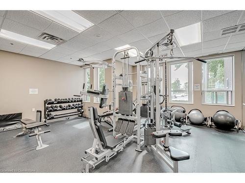 Ph 3-4850 Glen Erin Drive, Mississauga, ON - Indoor Photo Showing Gym Room