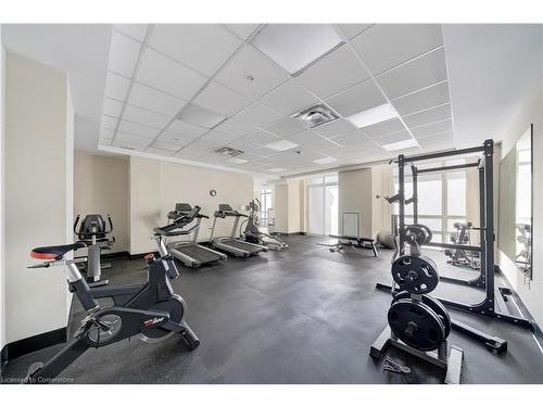 606-85 Robinson Street, Hamilton, ON - Indoor Photo Showing Gym Room