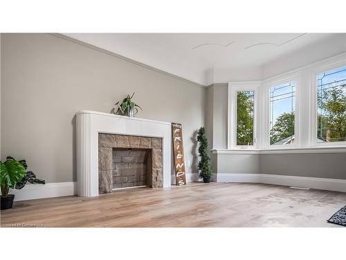 139 Longwood Road N, Hamilton, ON - Indoor With Fireplace