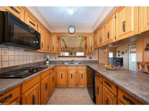 53 Glover Rd, Hamilton, ON - Indoor Photo Showing Kitchen With Double Sink