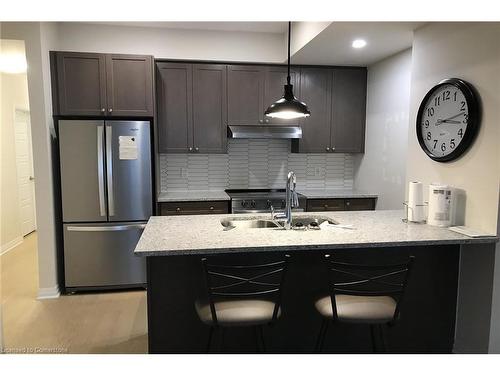 203-12 Blanshard Street Street, Hamilton, ON - Indoor Photo Showing Kitchen With Double Sink With Upgraded Kitchen