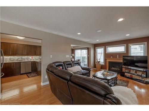 1434 Evans Boulevard, London, ON - Indoor Photo Showing Living Room With Fireplace