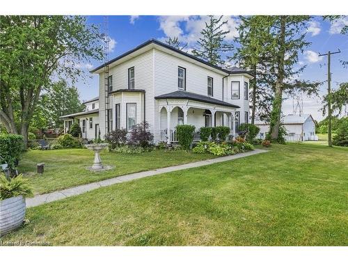 155 Bishopsgate Road, Scotland, ON - Outdoor With Deck Patio Veranda With Facade