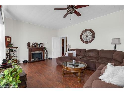 155 Bishopsgate Road, Scotland, ON - Indoor Photo Showing Living Room With Fireplace