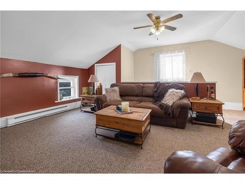 155 Bishopsgate Road, Scotland, ON - Indoor Photo Showing Living Room With Fireplace