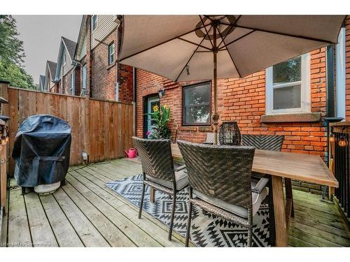 450 Herkimer Street, Hamilton, ON - Outdoor With Deck Patio Veranda With Exterior