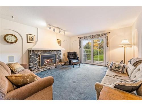 2032 Faversham Avenue, Burlington, ON - Indoor Photo Showing Living Room With Fireplace