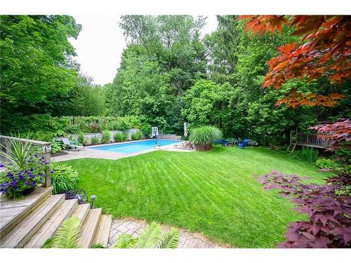 101 Hillcrest Avenue, Dundas, ON - Outdoor With In Ground Pool With Backyard