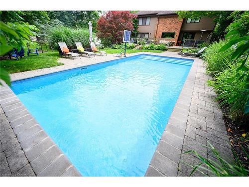 101 Hillcrest Avenue, Dundas, ON - Outdoor With In Ground Pool With Backyard