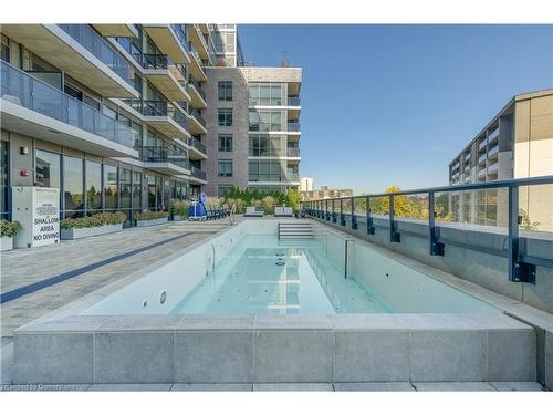 501-10 Gibbs Road, Toronto, ON - Outdoor With In Ground Pool With Balcony