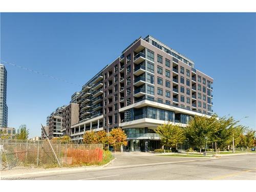 501-10 Gibbs Road, Toronto, ON - Outdoor With Balcony With Facade