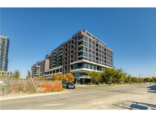 501-10 Gibbs Road, Toronto, ON - Outdoor With Balcony With Facade