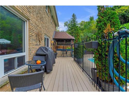 62 Bridlewood Drive, Dundas, ON - Outdoor With Deck Patio Veranda With Exterior