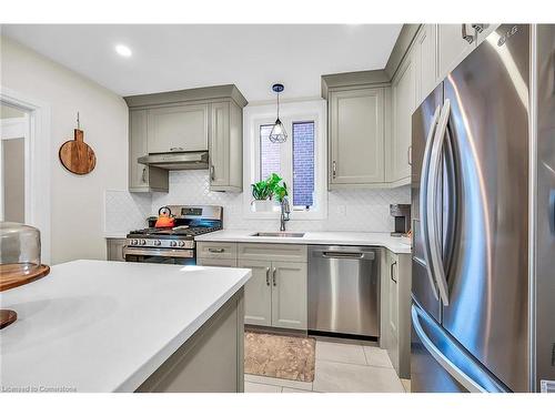 130 Garside Avenue S, Hamilton, ON - Indoor Photo Showing Kitchen With Upgraded Kitchen