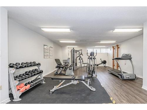 1008-2055 Upper Middle Road, Burlington, ON - Indoor Photo Showing Gym Room