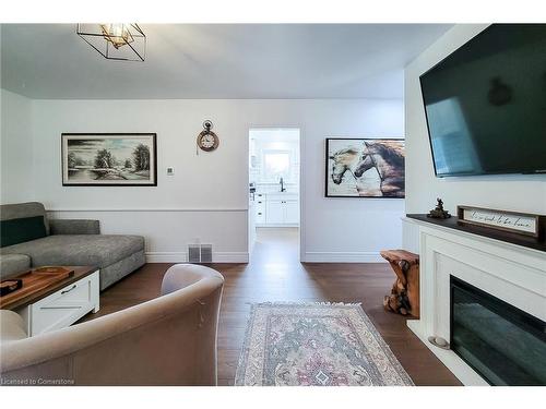 11755 Hwy 3, Wainfleet, ON - Indoor Photo Showing Living Room With Fireplace