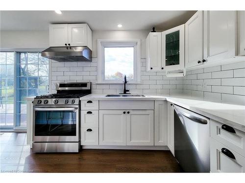 11755 Hwy 3, Wainfleet, ON - Indoor Photo Showing Kitchen With Stainless Steel Kitchen