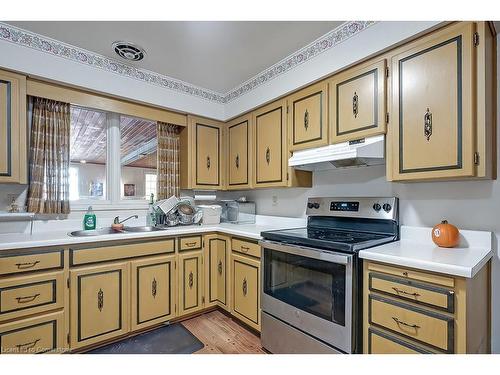 251 Glen Afton Drive, Burlington, ON - Indoor Photo Showing Kitchen With Double Sink