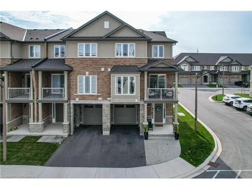 46 Waterlily Way, Stoney Creek, ON - Outdoor With Balcony With Facade