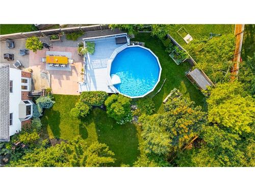 24 Furrows End, Brampton, ON - Outdoor With Above Ground Pool