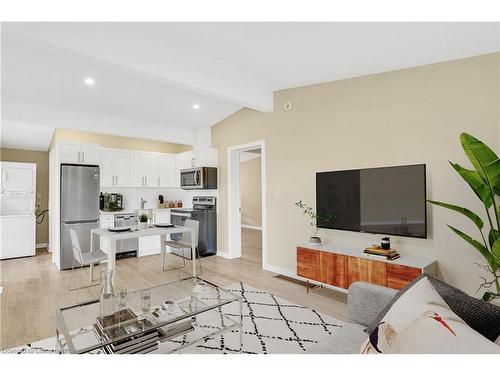 A-782 Mohawk Road E, Hamilton, ON - Indoor Photo Showing Kitchen With Stainless Steel Kitchen