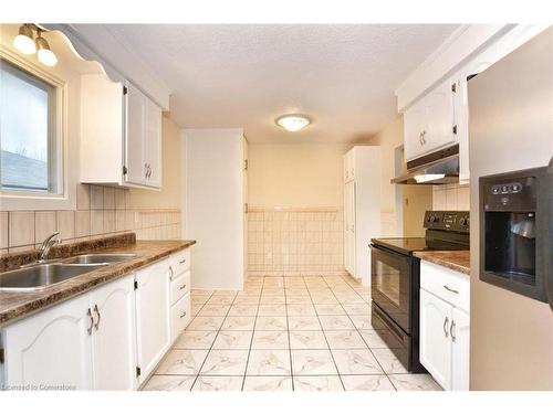 1-45 Edwina Place, Hamilton, ON - Indoor Photo Showing Kitchen With Double Sink