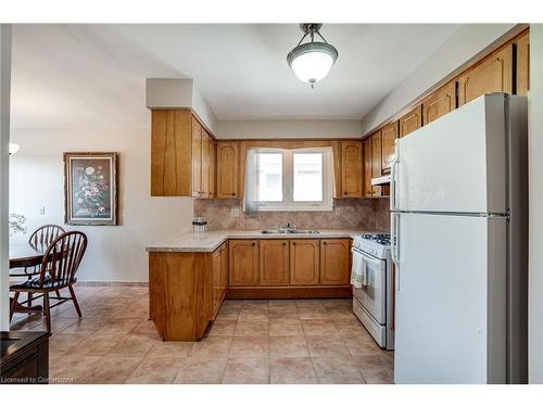 49 Anson Avenue, Hamilton, ON - Indoor Photo Showing Kitchen With Double Sink