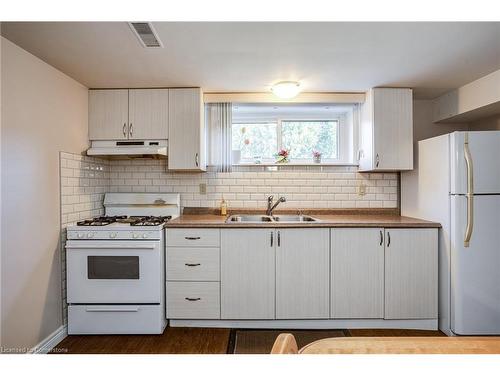 49 Anson Avenue, Hamilton, ON - Indoor Photo Showing Kitchen With Double Sink