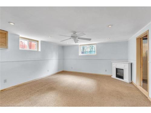 40 Aterno Drive, Hamilton, ON - Indoor Photo Showing Other Room With Fireplace