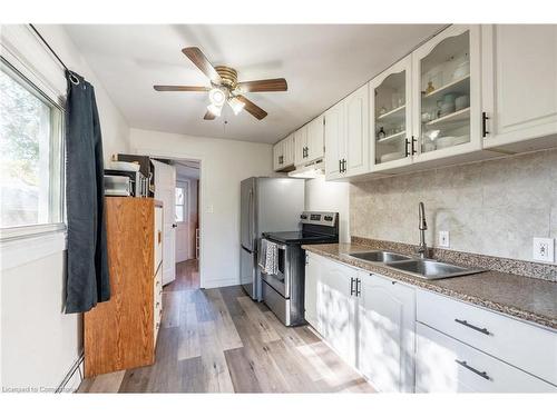 11 Holly Avenue, Hamilton, ON - Indoor Photo Showing Kitchen With Double Sink