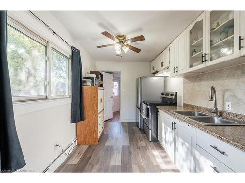 11 Holly Avenue, Hamilton, ON - Indoor Photo Showing Kitchen With Double Sink