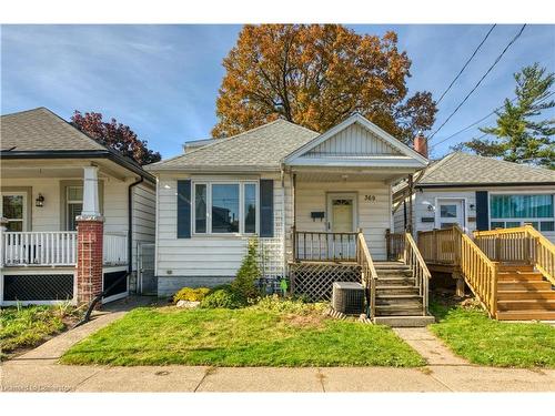 369 Fairfield Avenue N, Hamilton, ON - Outdoor With Deck Patio Veranda With Facade