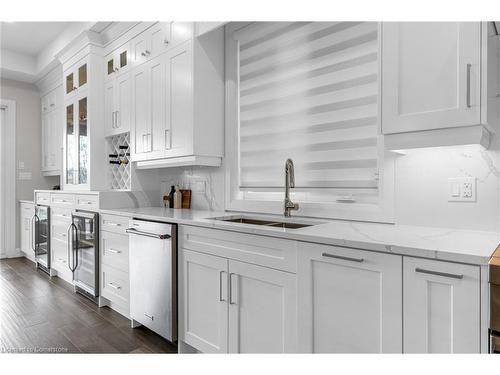 94 Millen Road, Hamilton, ON - Indoor Photo Showing Kitchen With Double Sink