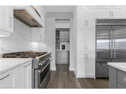 94 Millen Road, Hamilton, ON - Indoor Photo Showing Kitchen With Stainless Steel Kitchen With Upgraded Kitchen