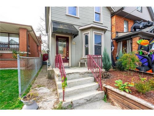 381 Herkimer Street, Hamilton, ON - Outdoor With Deck Patio Veranda With Facade