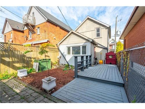 381 Herkimer Street, Hamilton, ON - Outdoor With Deck Patio Veranda With Exterior