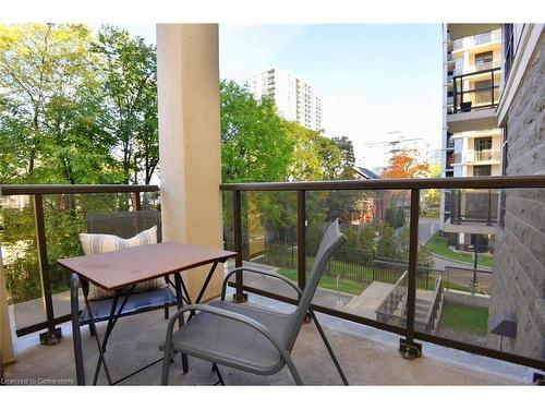 210-90 Charlton Street W, Hamilton, ON - Outdoor With Balcony With Exterior