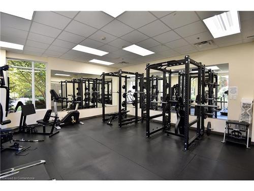 210-90 Charlton Street W, Hamilton, ON - Indoor Photo Showing Gym Room