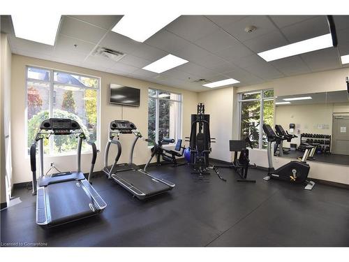 210-90 Charlton Street W, Hamilton, ON - Indoor Photo Showing Gym Room