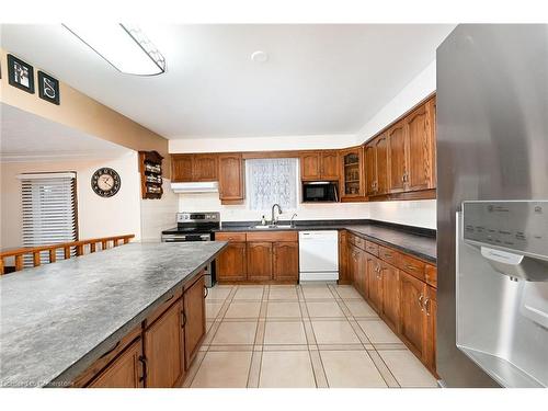 7 Osgoode Court, Hamilton, ON - Indoor Photo Showing Kitchen With Double Sink