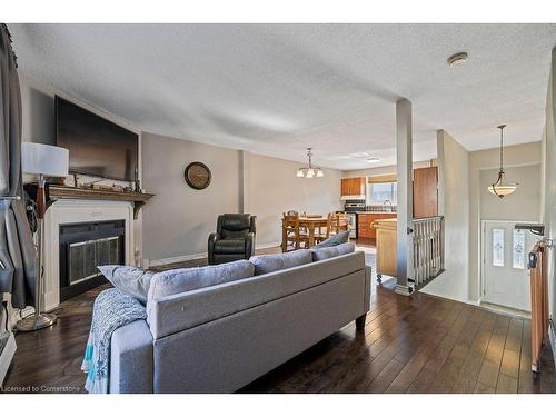 10-51 Caroga Court, Hamilton, ON - Indoor Photo Showing Living Room With Fireplace