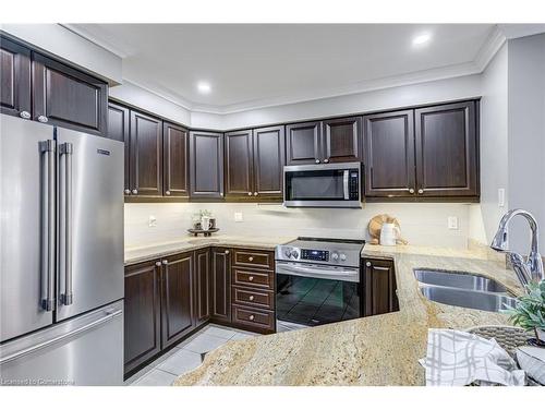 143 Foxborough Drive, Ancaster, ON - Indoor Photo Showing Kitchen With Double Sink With Upgraded Kitchen