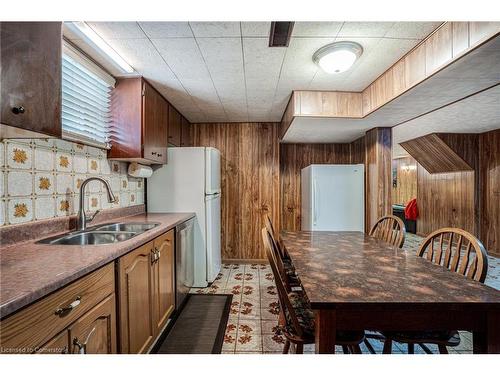 403 Jackson Street W, Hamilton, ON - Indoor Photo Showing Kitchen With Double Sink