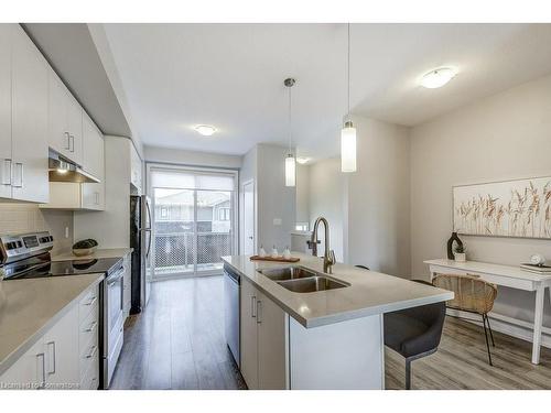 3-1890 Rymal Road E, Hamilton, ON - Indoor Photo Showing Kitchen With Double Sink With Upgraded Kitchen