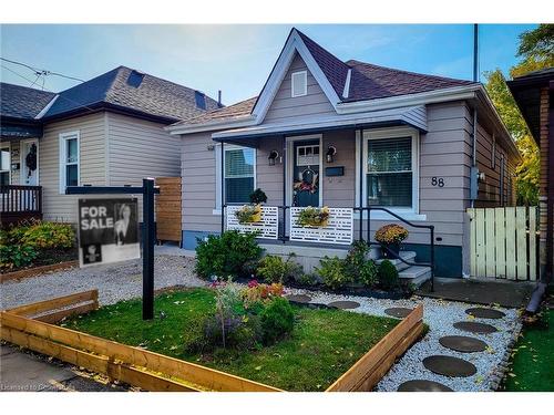 88 Hope Avenue, Hamilton, ON - Outdoor With Deck Patio Veranda With Facade