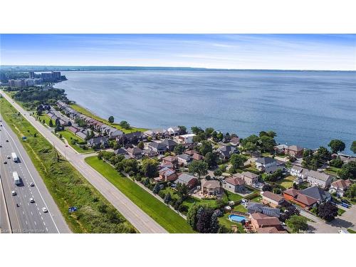 491-493 Dewitt Road, Stoney Creek, ON - Outdoor With Body Of Water With View