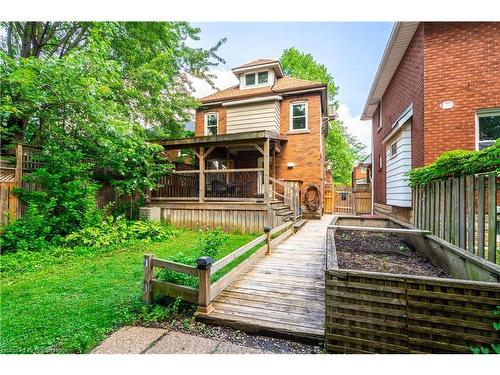 56 Newton Avenue, Hamilton, ON - Outdoor With Deck Patio Veranda